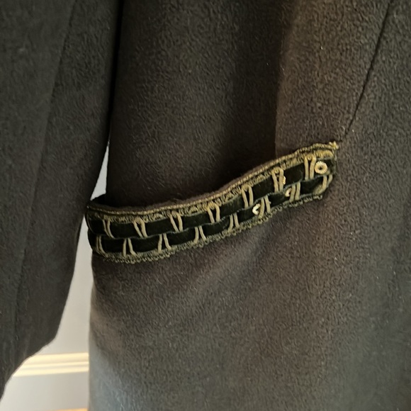 Women's Boutique Italian Sergio Feretti Jacket Pea Coat - Picture 6 of 16